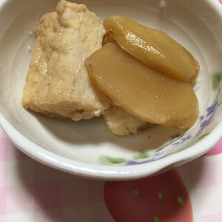 厚揚げ豆腐と新生姜の煮物(*^^*)☆